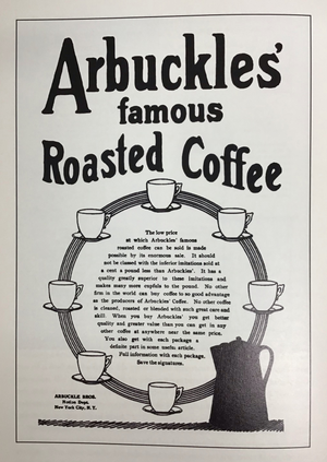 Arbuckles' Famous Roasted Coffee