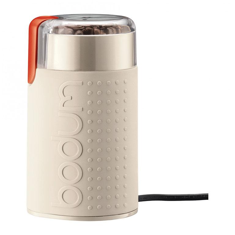 BISTRO Electric coffee grinder in White