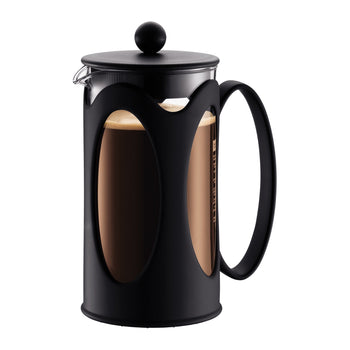 KENYA Coffee maker, Black 8 cup, 1.0 l, 34 oz